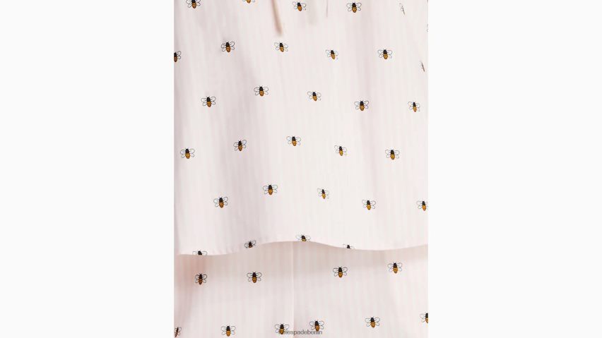 de Kate Spade Frauen Ernte-Pyjama-Set beschäftigte Biene NB82J2821 Bekleidung
