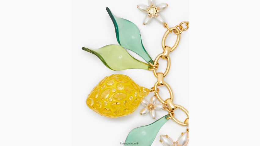 de Kate Spade Frauen Fresh-Squeeze-Charm-Armband gelbes Multi NB82J21000 Zubehör