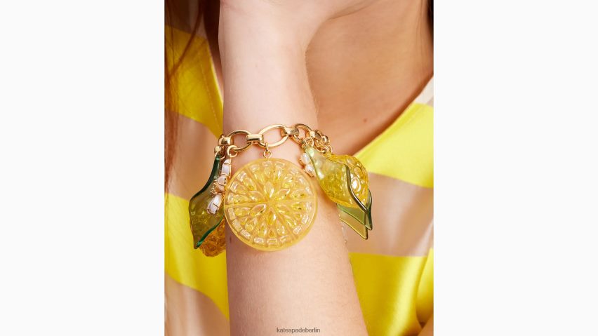 de Kate Spade Frauen Fresh-Squeeze-Charm-Armband gelbes Multi NB82J21000 Zubehör