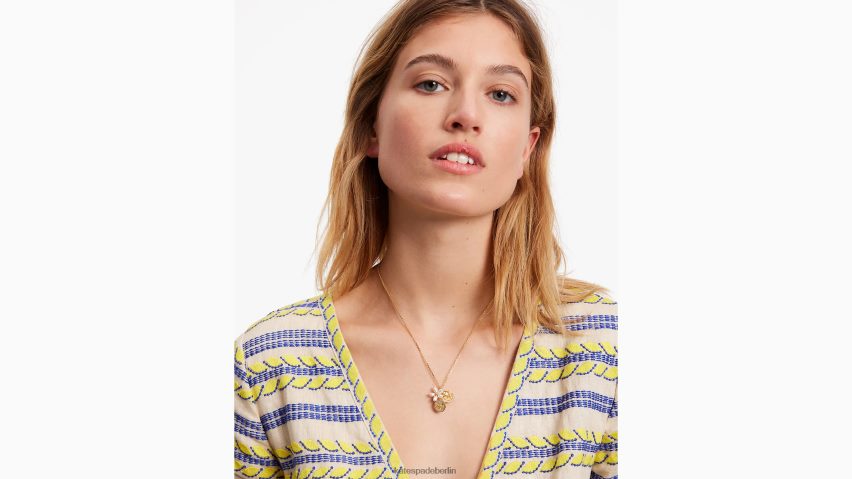 de Kate Spade Frauen Fresh-Squeeze-Cluster-Anhänger gelbes Multi NB82J21003 Zubehör