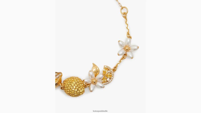 de Kate Spade Frauen Fresh-Squeeze-Streulinien-Armband gelbes Multi NB82J21002 Zubehör