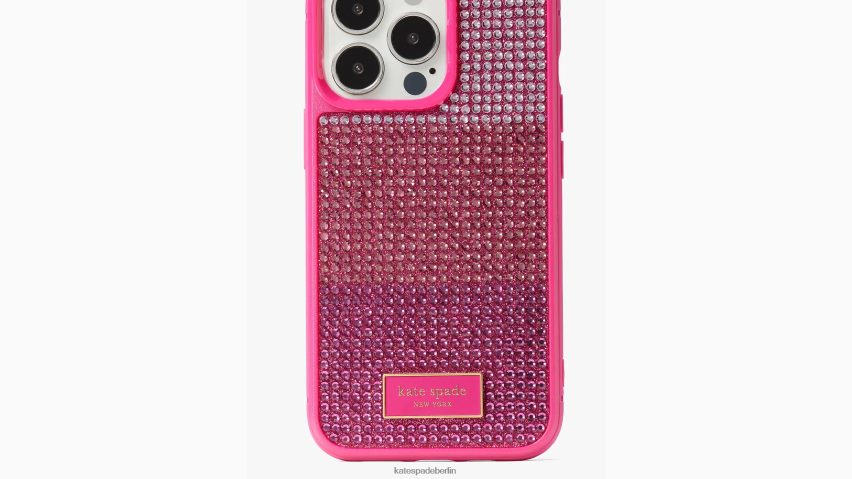 de Kate Spade Frauen Gala-Hülle für das iPhone 13 Pro mit Strassprägung rosa multi NB82J21423 Zubehör