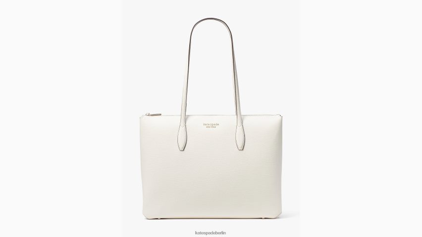 de Kate Spade Frauen Ganztägige große Tragetasche mit Reißverschluss Pergament NB82J278 Zubehör