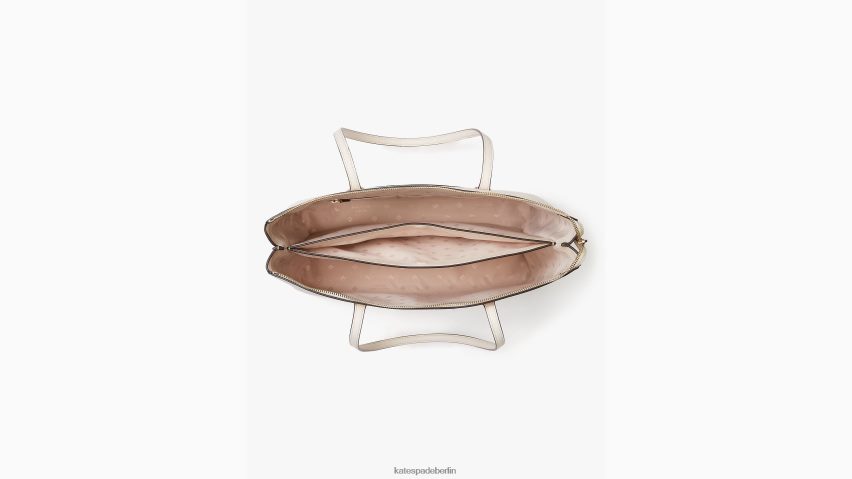 de Kate Spade Frauen Ganztägige große Tragetasche mit Reißverschluss Pergament NB82J278 Zubehör