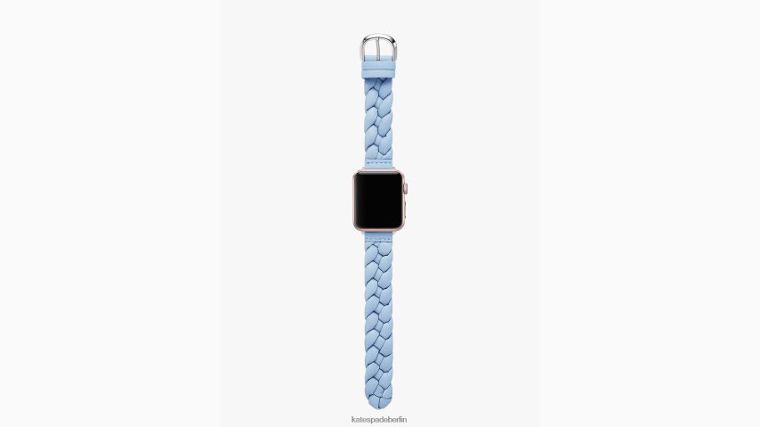 de Kate Spade Frauen Geflochtenes Lederband 38–49 mm für Apple Watch Marine NB82J21070 Zubehör