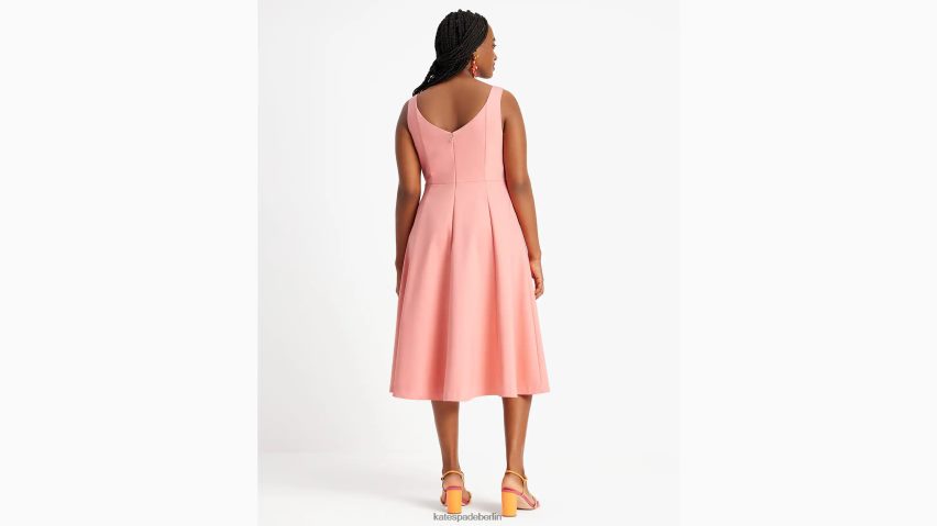 de Kate Spade Frauen Grace-Kleid aus Twill Seestern NB82J2700 Bekleidung