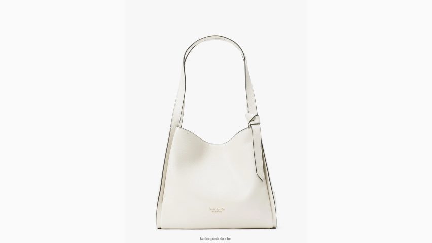 de Kate Spade Frauen Große Knoten-Umhängetasche Creme NB82J2146 Zubehör