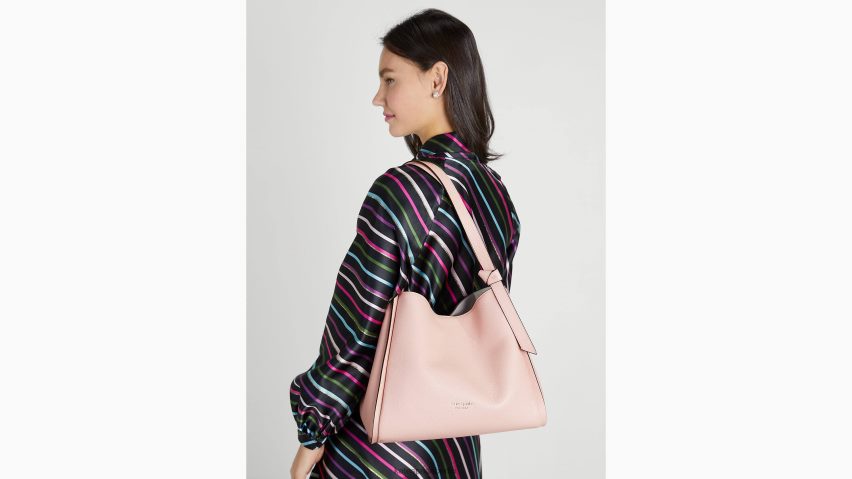 de Kate Spade Frauen Große Knoten-Umhängetasche Mochi-Rosa NB82J2144 Zubehör
