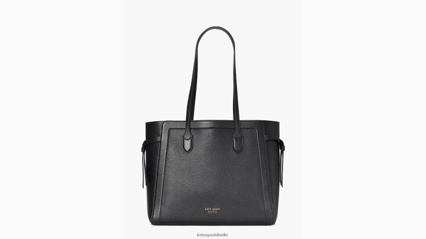 de Kate Spade Frauen Große Knotentasche Schwarz NB82J2302 Zubehör