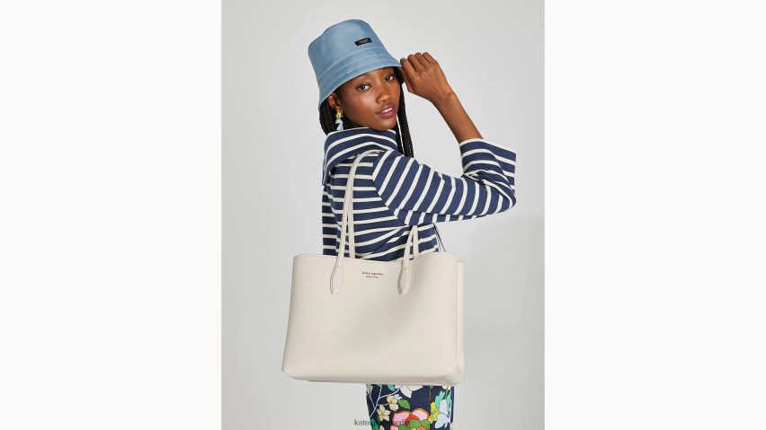 de Kate Spade Frauen Große Tragetasche für den ganzen Tag Pergament/Bartlettbirne NB82J2112 Zubehör