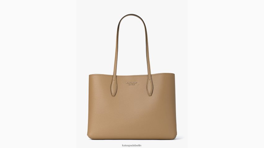 de Kate Spade Frauen Große Tragetasche für den ganzen Tag zeitloses Taupe NB82J2113 Zubehör