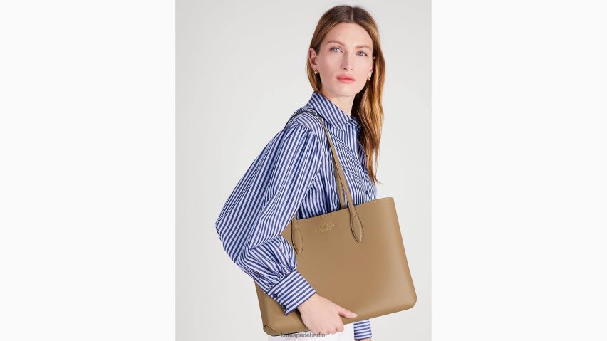 de Kate Spade Frauen Große Tragetasche für den ganzen Tag zeitloses Taupe NB82J2113 Zubehör