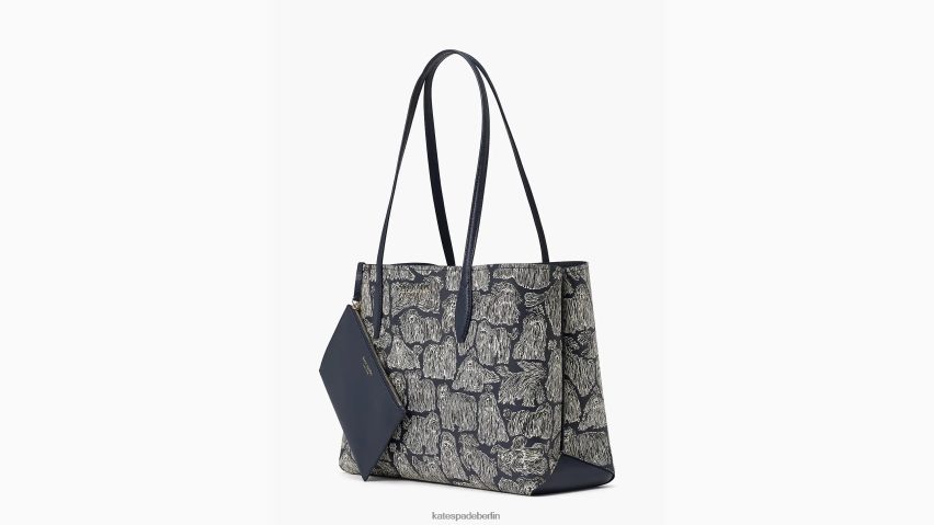 de Kate Spade Frauen Große Tragetasche für ganztägige Showhunde Blazer blau multi NB82J2309 Zubehör