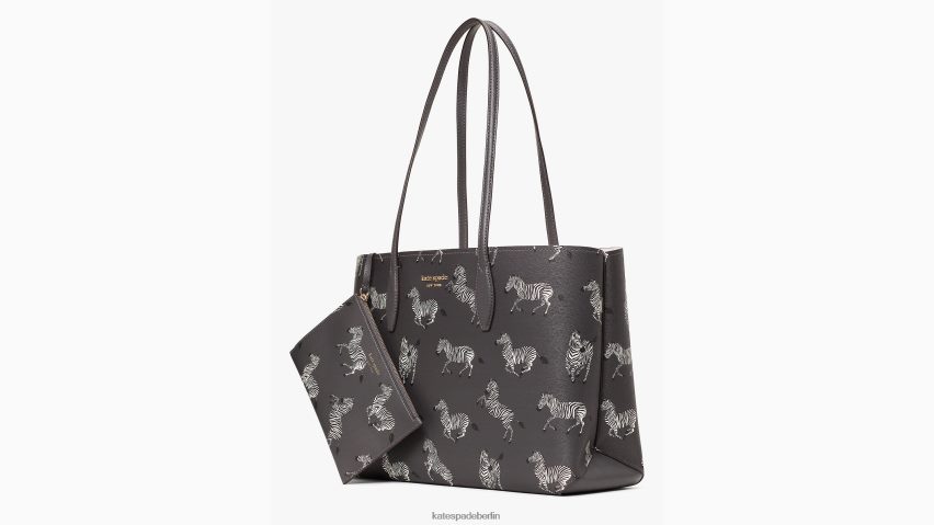 de Kate Spade Frauen Große Tragetasche mit ganztägig tanzenden Zebras Tafel multi NB82J2329 Zubehör
