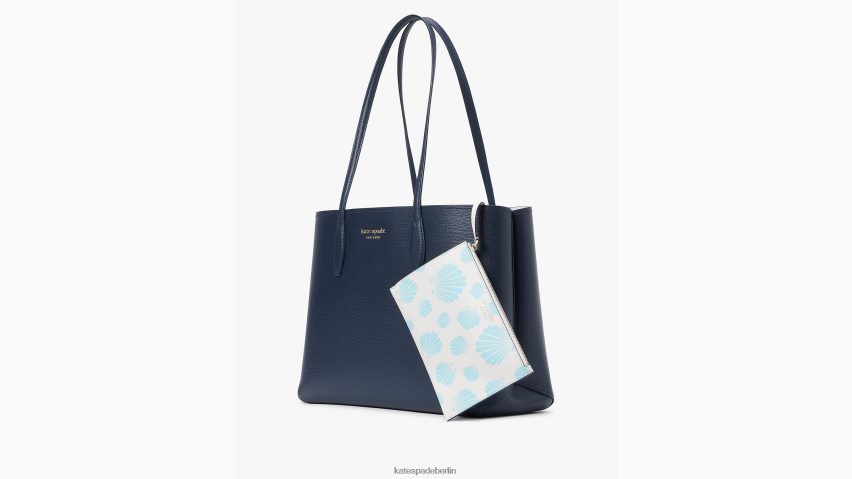 de Kate Spade Frauen Große Tragetasche „Seashell Pop“ für den ganzen Tag Blazer blau NB82J2265 Zubehör
