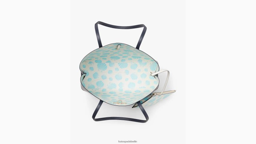 de Kate Spade Frauen Große Tragetasche „Seashell Pop“ für den ganzen Tag Blazer blau NB82J2265 Zubehör