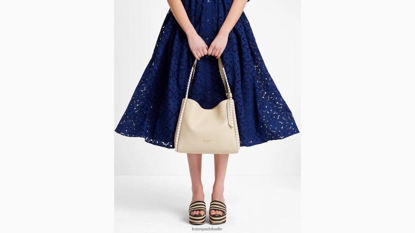 de Kate Spade Frauen Große Umhängetasche mit Knotenstich und Überwendlingsstich nacktes Multi NB82J2101 Zubehör