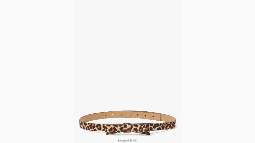 de Kate Spade Frauen Haargürtel mit Schleife schöner Leopard NB82J21461 Zubehör