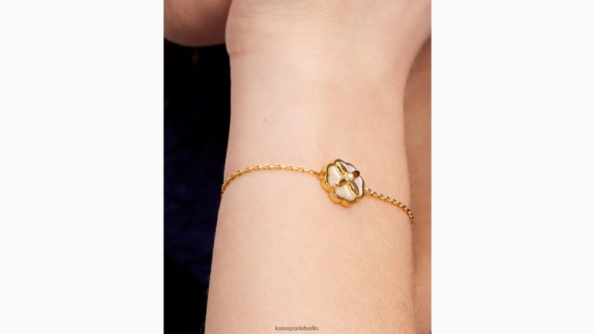 de Kate Spade Frauen Heritage Bloom-Armband creme/gold NB82J21183 Zubehör
