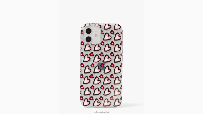 de Kate Spade Frauen Herz iPhone 14 Hülle klares Multi NB82J21427 Zubehör