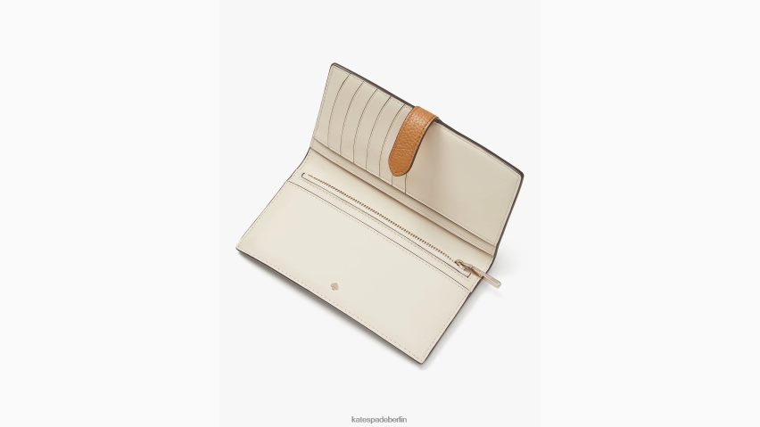 de Kate Spade Frauen Hudson Bifold-Geldbörse Bungalow braun NB82J2378 Zubehör