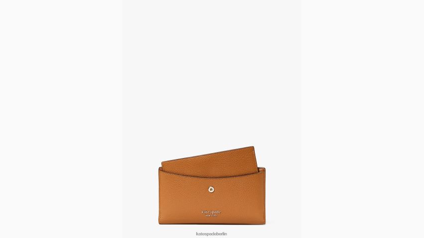 de Kate Spade Frauen Hudson Bifold-Geldbörse Bungalow braun NB82J2378 Zubehör