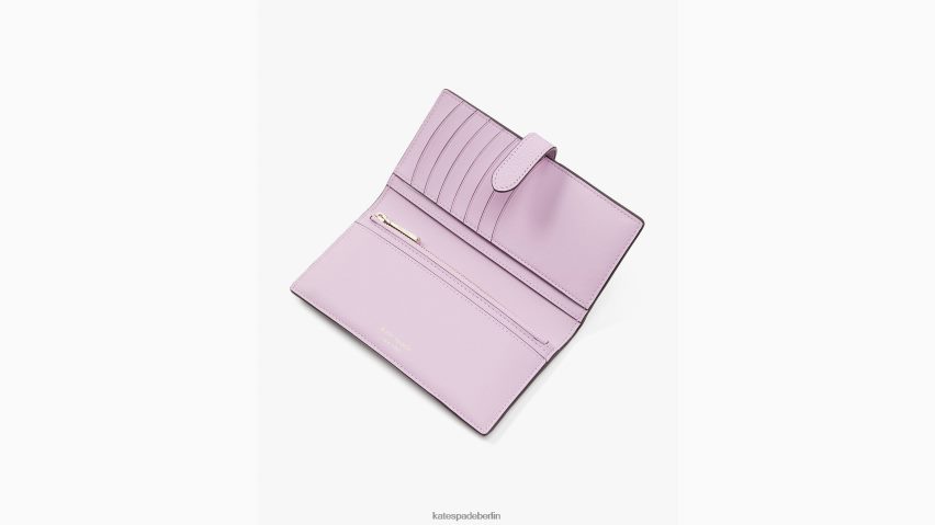 de Kate Spade Frauen Hudson Bifold-Geldbörse Lavendelfrost NB82J2379 Zubehör