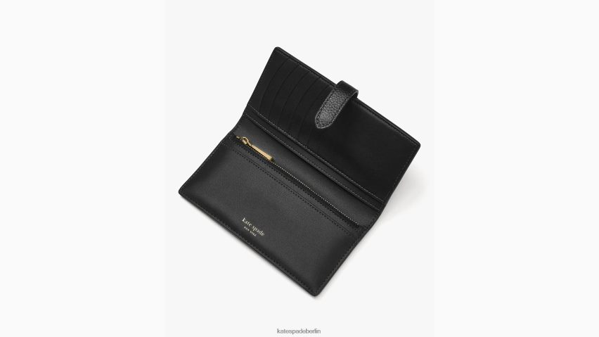 de Kate Spade Frauen Hudson Bifold-Geldbörse Schwarz NB82J2377 Zubehör