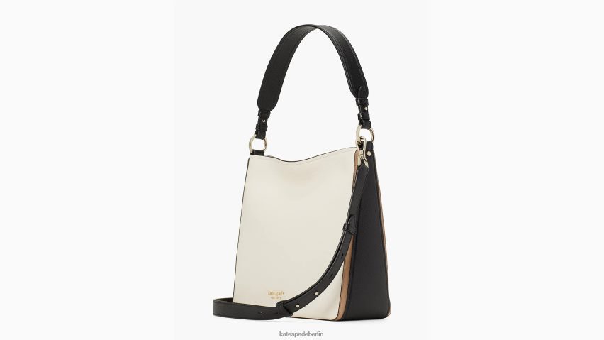 de Kate Spade Frauen Hudson-Farbblock-Hobo-Tasche Pergament multi NB82J2222 Zubehör