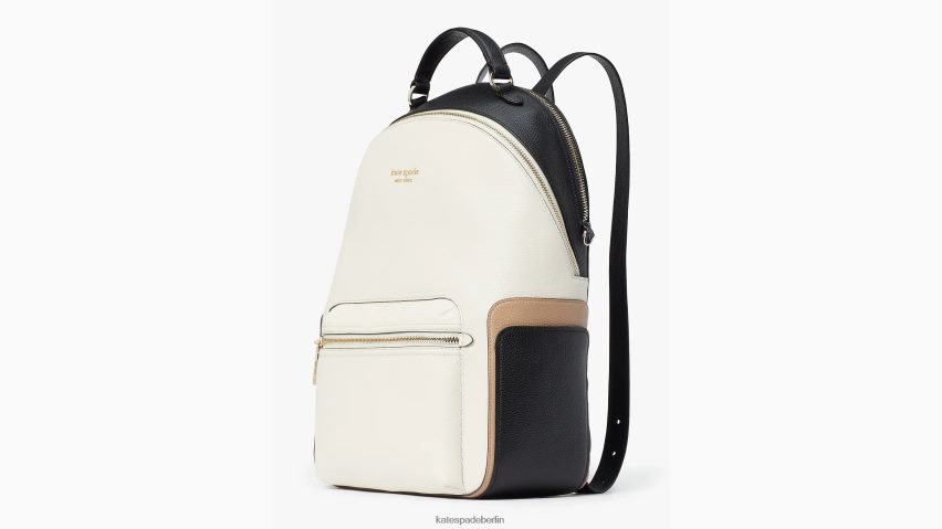de Kate Spade Frauen Hudson-Farbblock-Rucksack groß Pergament multi NB82J2221 Zubehör