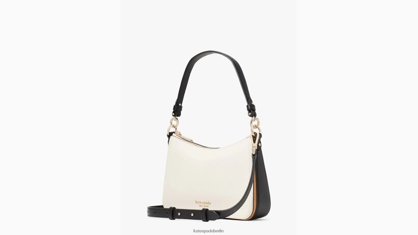 de Kate Spade Frauen Hudson-Farbblock-Umhängetasche mittelgroß wandelbar Pergament multi NB82J2273 Zubehör