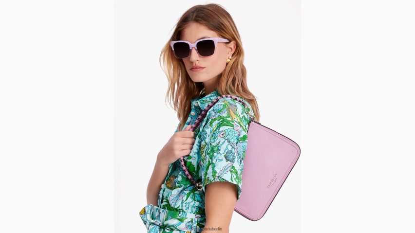 de Kate Spade Frauen Hudson Medium Convertible Umhängetasche Lavendelfrost NB82J220 Zubehör