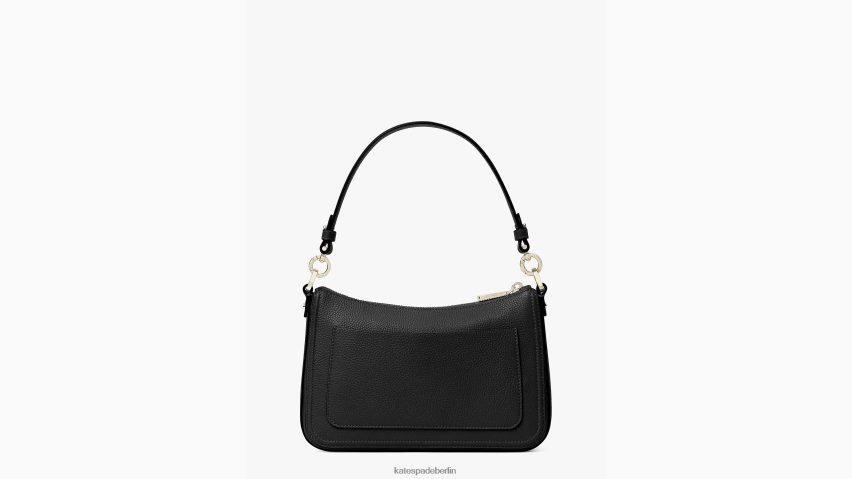 de Kate Spade Frauen Hudson Medium Convertible Umhängetasche Schwarz NB82J299 Zubehör