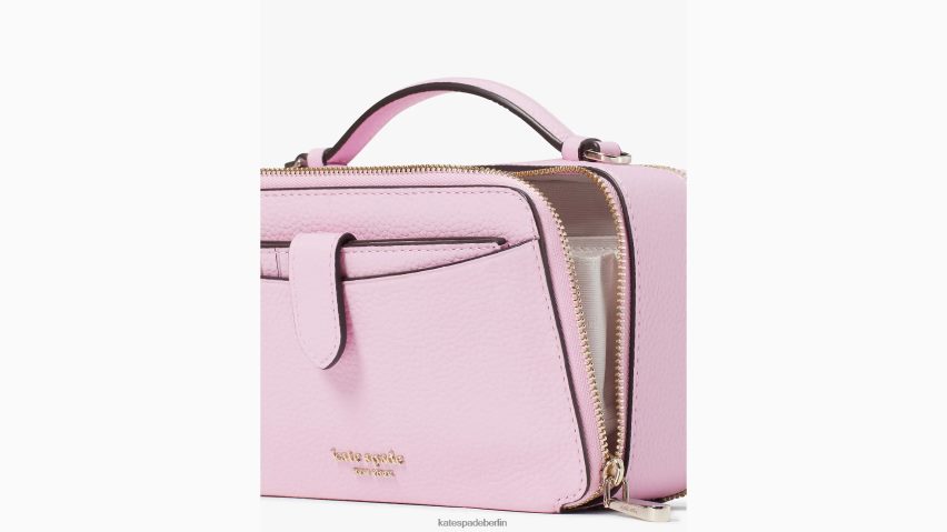 de Kate Spade Frauen Hudson-Umhängetasche mit doppeltem Reißverschluss Lavendelfrost NB82J291 Zubehör