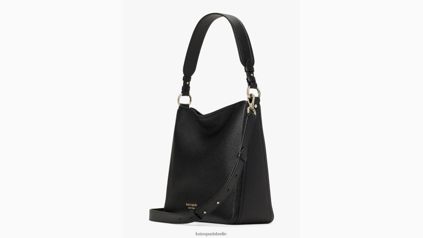 de Kate Spade Frauen Hudson große Hobo-Tasche Schwarz NB82J295 Zubehör