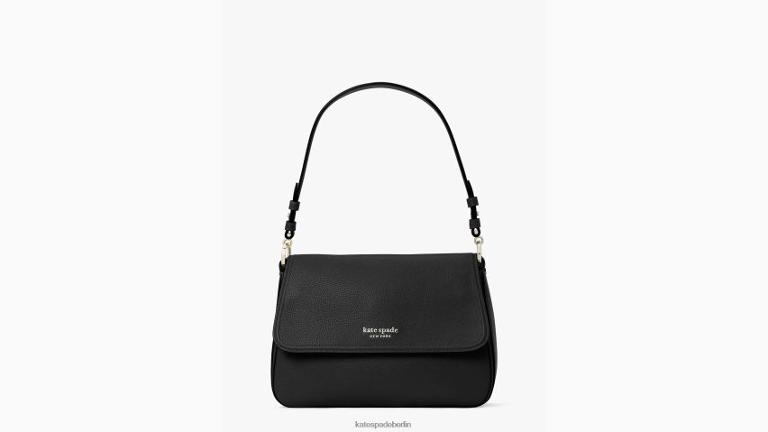 de Kate Spade Frauen Hudson mittelgroße umwandelbare Umhängetasche Schwarz NB82J2141 Zubehör
