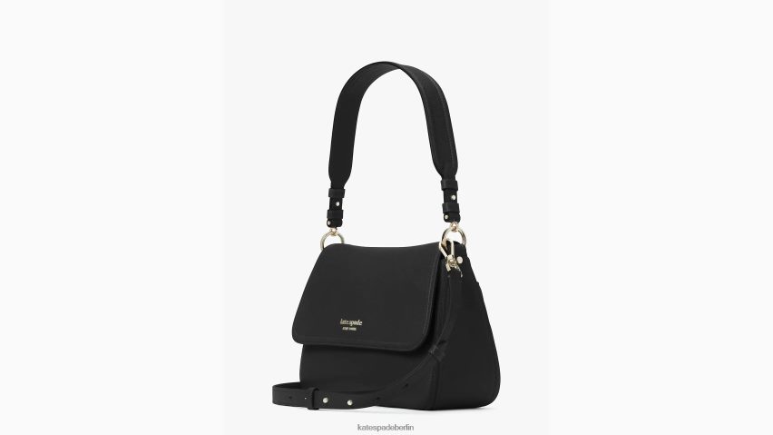 de Kate Spade Frauen Hudson mittelgroße umwandelbare Umhängetasche Schwarz NB82J2141 Zubehör