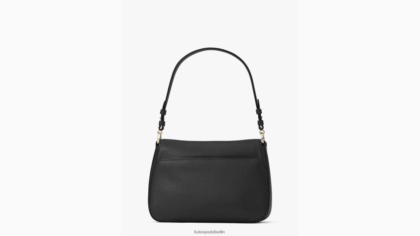 de Kate Spade Frauen Hudson mittelgroße umwandelbare Umhängetasche Schwarz NB82J2141 Zubehör