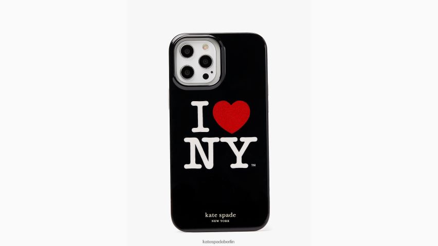 de Kate Spade Frauen Ich liebe NY x New York iPhone 13 Pro Max Hülle schwarz-multi NB82J21389 Zubehör