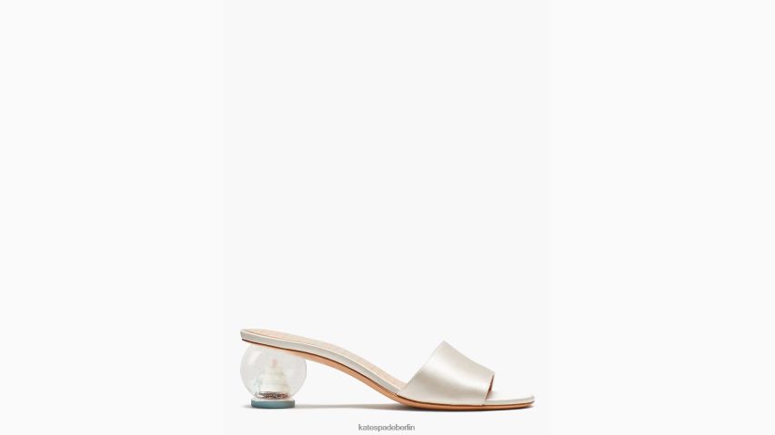 de Kate Spade Frauen Ich liebe Slide-Sandalen Elfenbein Braut NB82J2563 Schuhwerk