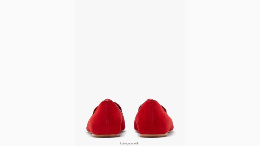 de Kate Spade Frauen Ich liebe Wohnungen tiefes Rubinrot NB82J2642 Schuhwerk