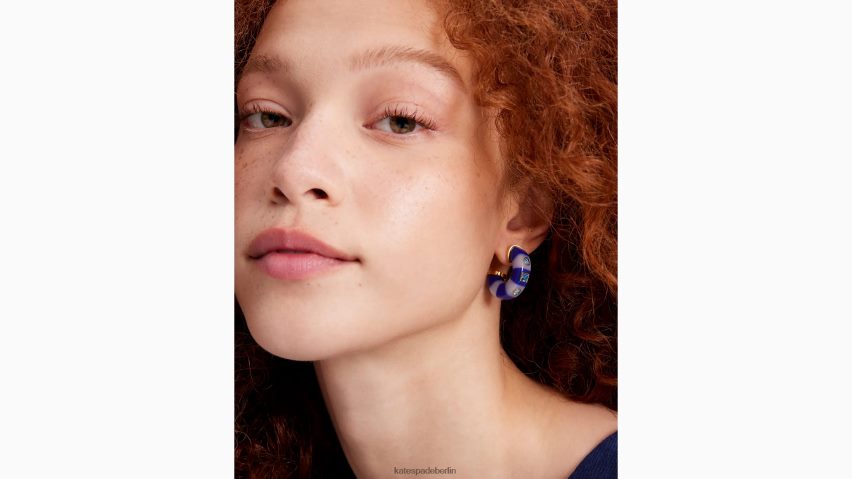 de Kate Spade Frauen Ich sehe Streifenreifen Marine-Multi NB82J2971 Zubehör