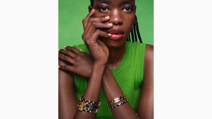 de Kate Spade Frauen In Stein gefasster Armreif mit Scharnier klar/gold NB82J21050 Zubehör