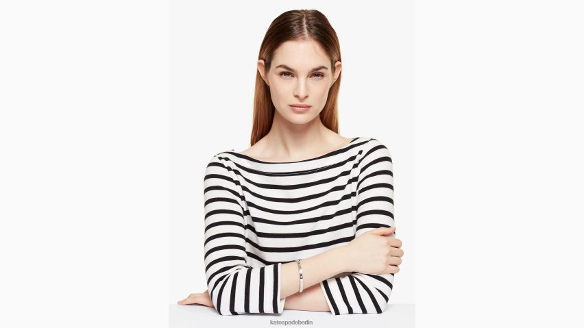 de Kate Spade Frauen In Stein gefasster Armreif mit Scharnier klar/silber NB82J21052 Zubehör