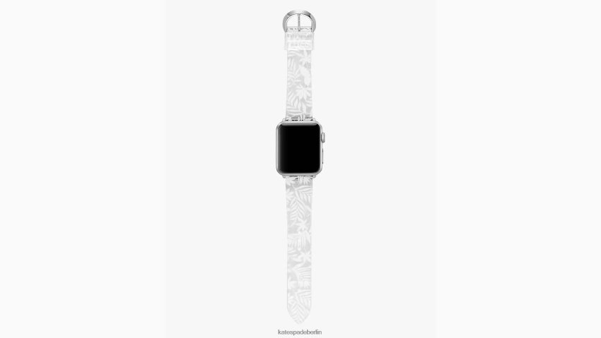 de Kate Spade Frauen Jelly 38–49 mm Armband für Apple Watch Weiß NB82J21066 Zubehör