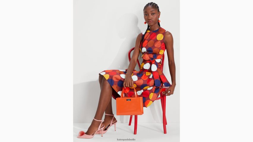 de Kate Spade Frauen Julia-Partykleid mit Punkten multi NB82J2967 Bekleidung