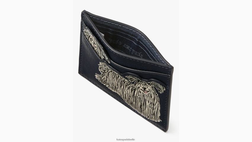 de Kate Spade Frauen Kartenetui mit Zottelprägung Blazer blau multi NB82J2416 Zubehör