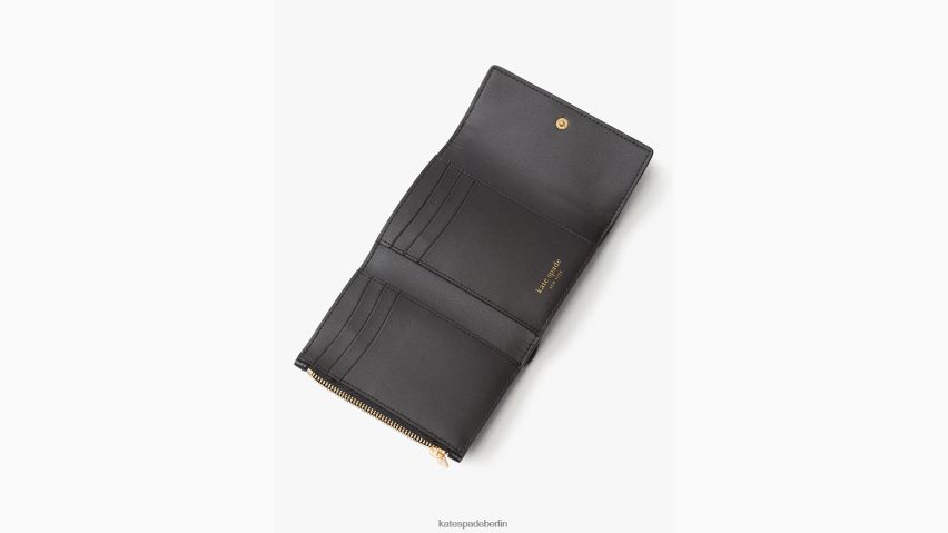 de Kate Spade Frauen Katy Bifold-Geldbörse mit Klappe Schwarz NB82J2446 Zubehör