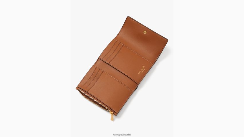 de Kate Spade Frauen Katy-Brieftasche mit Klappe und Farbblockdesign Halo weiß multi NB82J2453 Zubehör