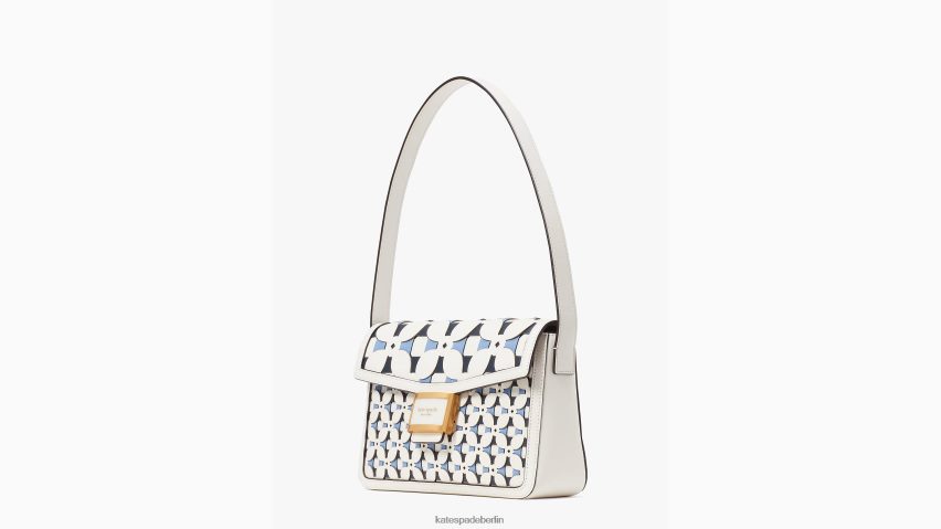 de Kate Spade Frauen Katy Patio Tile mittelgroße Umhängetasche creme multi NB82J2267 Zubehör